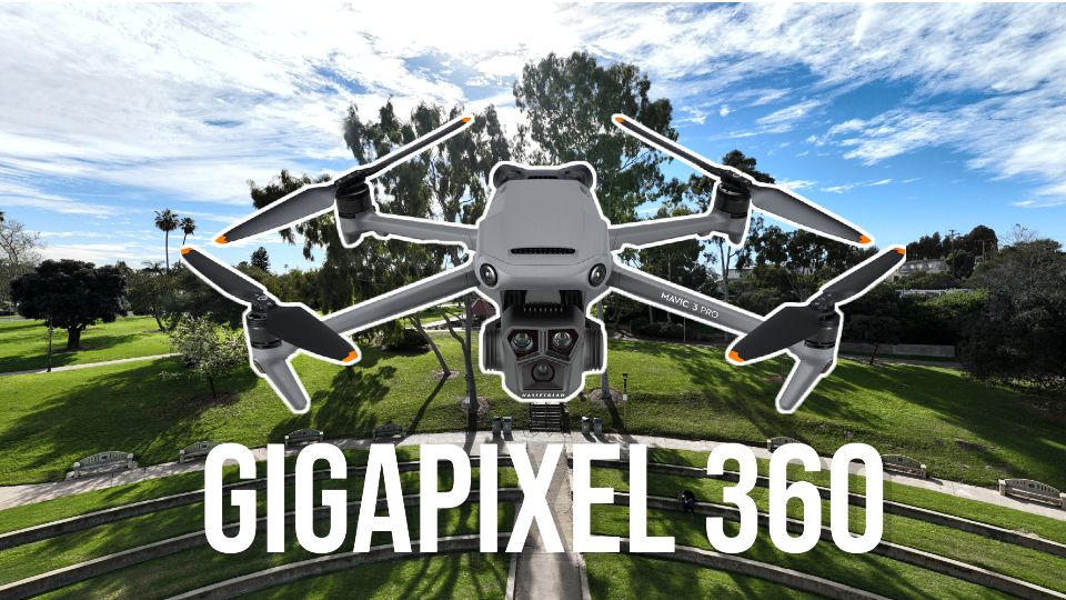 Mavic 3 Pro can now take gigapixel 360 photos