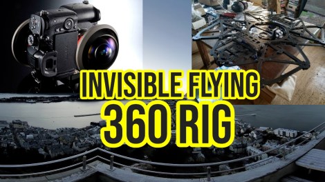 World's first invisible flying DSLR rig