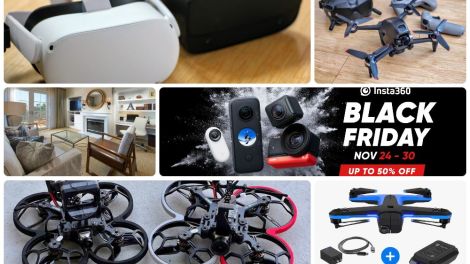 Black Friday 2021 deals for 360 cameras, VR and FPV drones