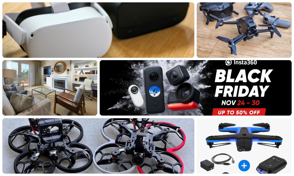 Black Friday 2021 deals for 360 cameras, VR and FPV drones