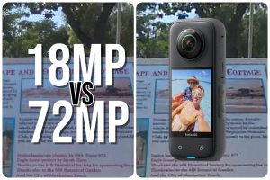 Is Insta360 X3 72mp real or upscaled?