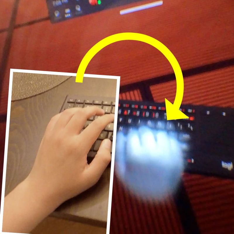 Working in VR with the FIRST virtual keyboard