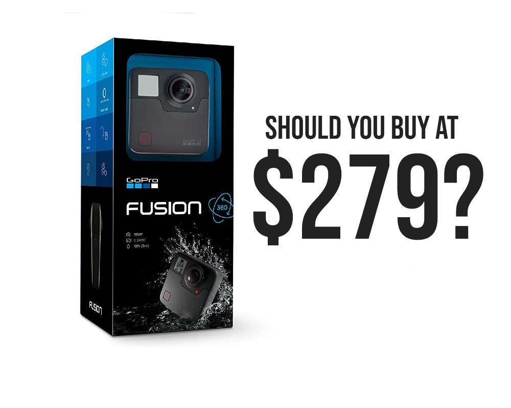360 camera deals - GoPro Fusion $279