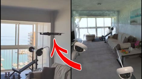 3D model shot in 5 minutes with invisible drone