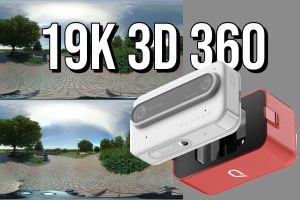 Qoocam Ego can capture 19K 3D 360 photos