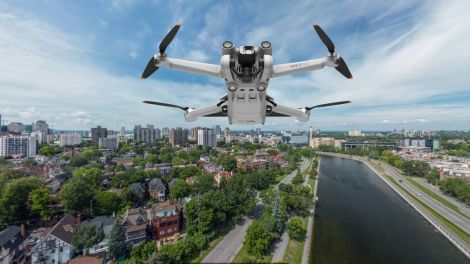 DJI Mini 3 Pro now takes fully spherical 360 photos