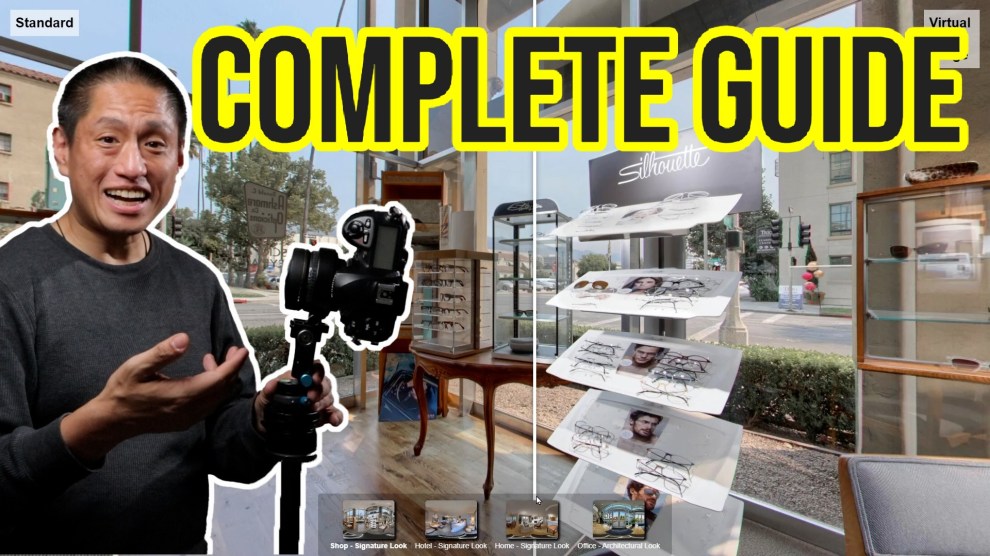 Which camera and lens should you get for a DSLR virtual tour?