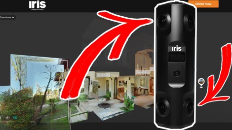 Iris360 is a Matterport alternative with a STRANGE design