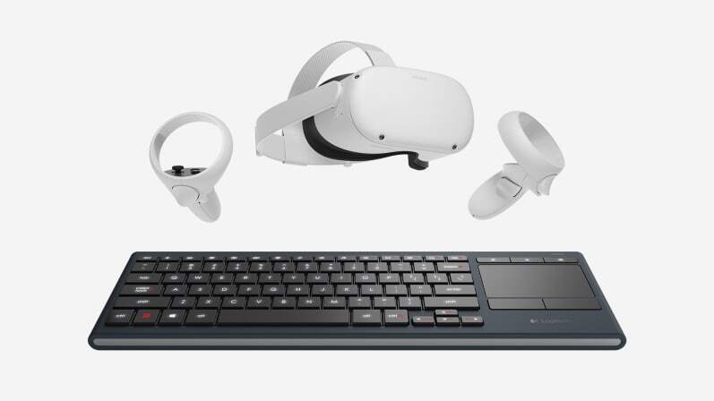 Logitech K830 can be viewed in VR on Oculus Quest 2