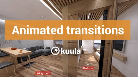 Kuula adds transitions to virtual tour