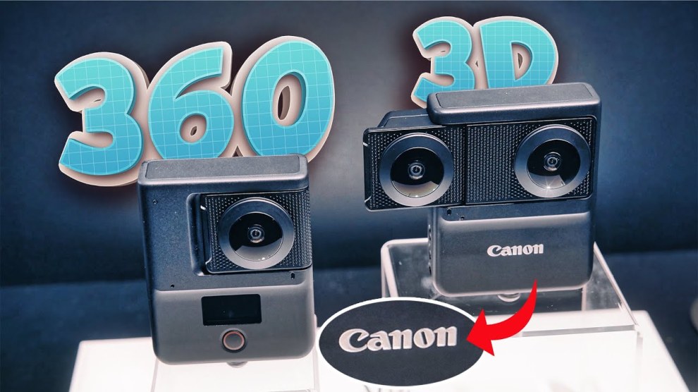 Canon hybrid 360 + VR 180 camera will have 8K video
