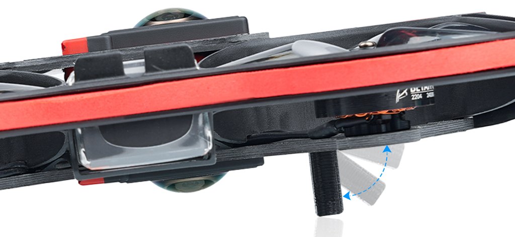 Pavo360 has a retractable landing gear