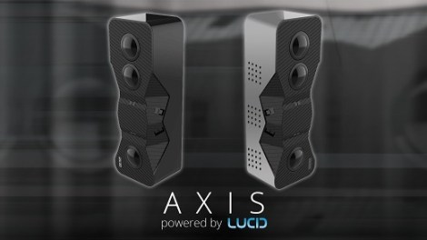 Axis depth-sensing VR180 camera by Lucid