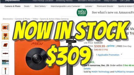 Madventure 360 in stock on Amazon