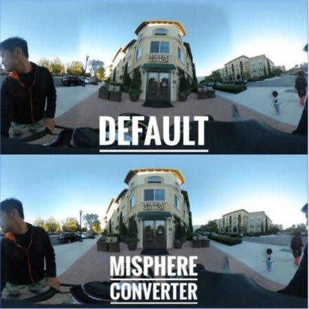 Mi Sphere stitching can be seamless with MiSphere Converter