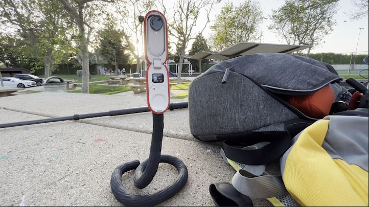 Monkey Tail is a versatile hands-free camera mount