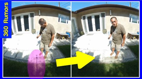 How to remove a tripod from a 360 video or 360 photo