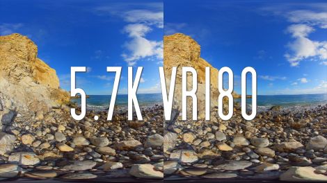 Insta360 EVO sample 3D 180 VR180 video