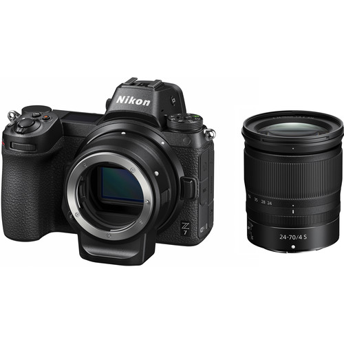 Nikon Z7 with FTZ adapter