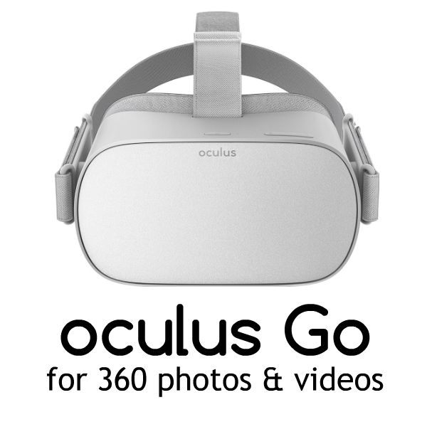 oculus go for 360 photos and videos