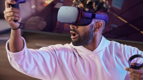 Oculus Quest standalone 6DOF headset (formerly called Project Santa Cruz)