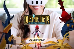 Demeter is the first mixed reality platformer