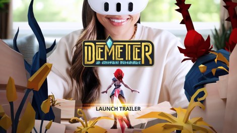 Demeter is the first mixed reality platformer