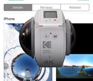 Kodak Orbit360 app for Android and iOS