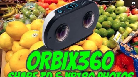 share 3D and VR180 photos on Orbix360