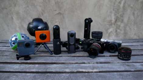 360 cameras vs. DSLRs (technically, interchangeable lens cameras)