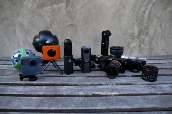 360 cameras vs. DSLRs (technically, interchangeable lens cameras)