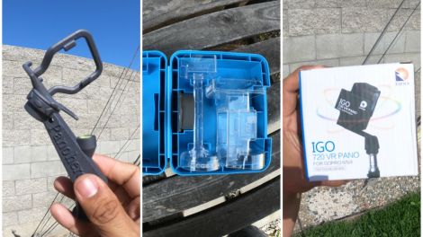 Pano 5+1 vs. Panohero vs. iGo 720 VR - GoPro Hero panoramic heads comparison