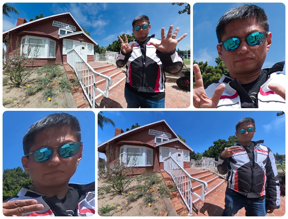 Top row: Qoocam 3 DNG8. Bottom row: Insta360 X3 HDR DNG