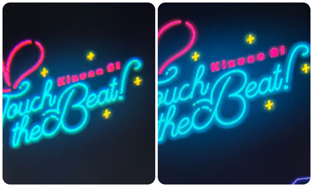 Left: without QGO. Right: with QGO