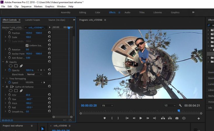 Download GoPro VR Reframe for free