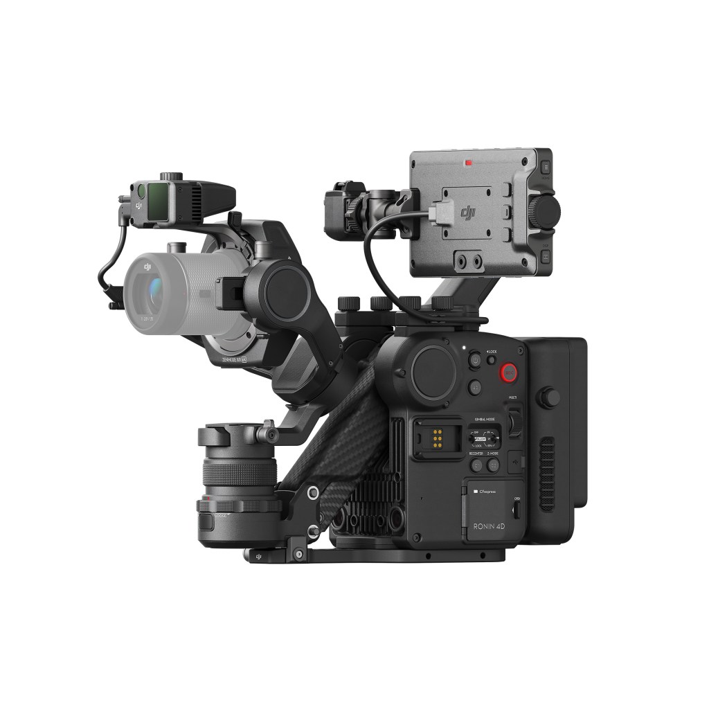 DJI Ronin 4D is an 8k full frame camera with 4-axis stabilization
