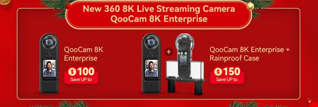 Qoocam 8K Enterprise discount code MT2022
