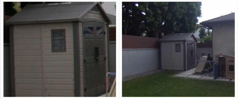 Left: crop from 360 photo from Samyang / Rokinon with Sony a6000; right: crop from Ricoh Theta V