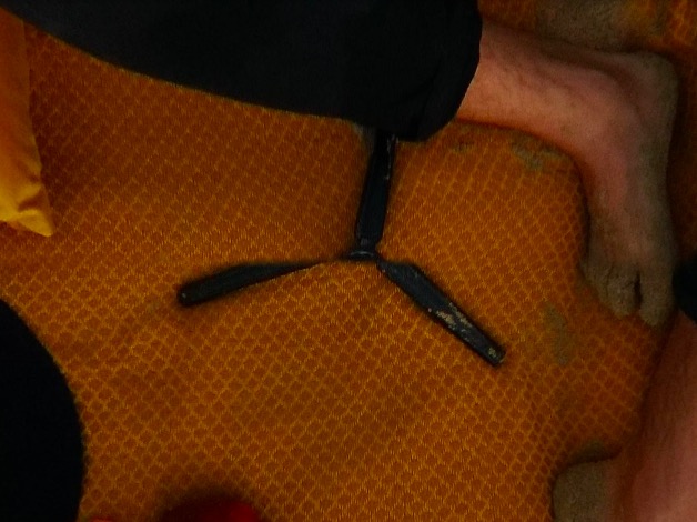 The nadir of the beach photo shows excellent stitching
