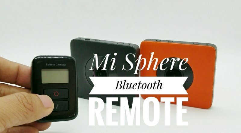 Xiaomi Mijia Mi Sphere and Madv Madventure 360 Bluetooth remote