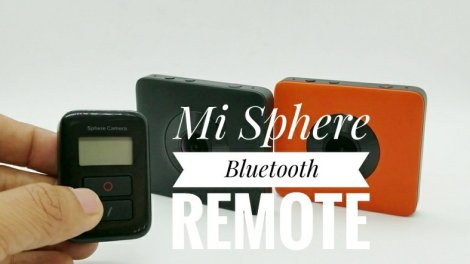 Xiaomi Mijia Mi Sphere and Madv Madventure 360 Bluetooth remote