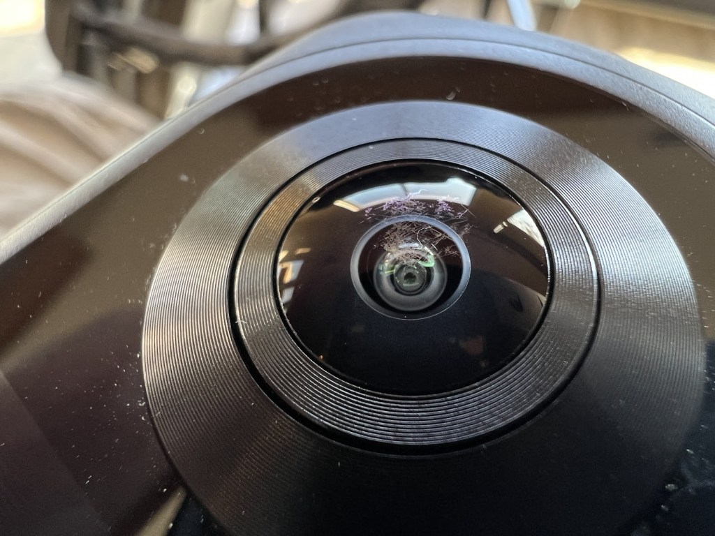 My Theta X's lenses were scuffed