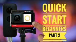 Insta360 app tutorial for Insta360 One R and Insta360 One X