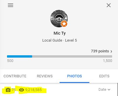 9 Million views with just 75 photos: Yes people do look at 360 photos on Street View