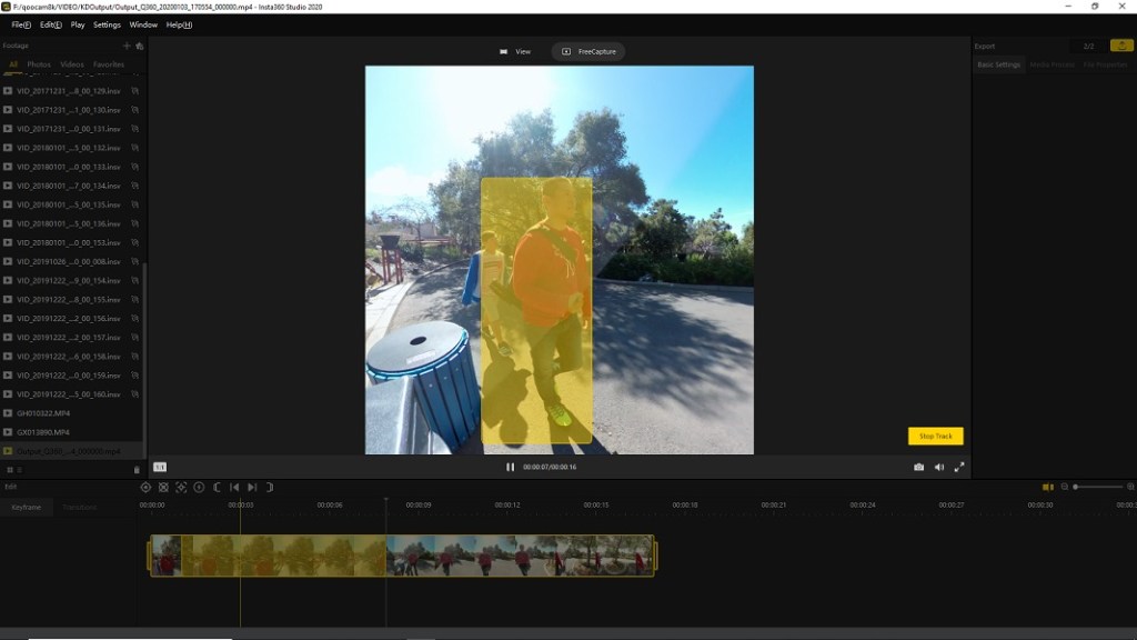 Insta360 Studio adds Deep Track and Time Shift to almost any 360 camera