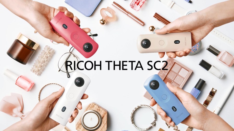 Ricoh Theta SC2 is an entry-level 4K 360 camera