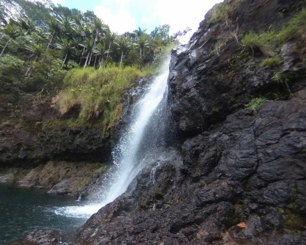 Cropped portion of Theta V 360 photo