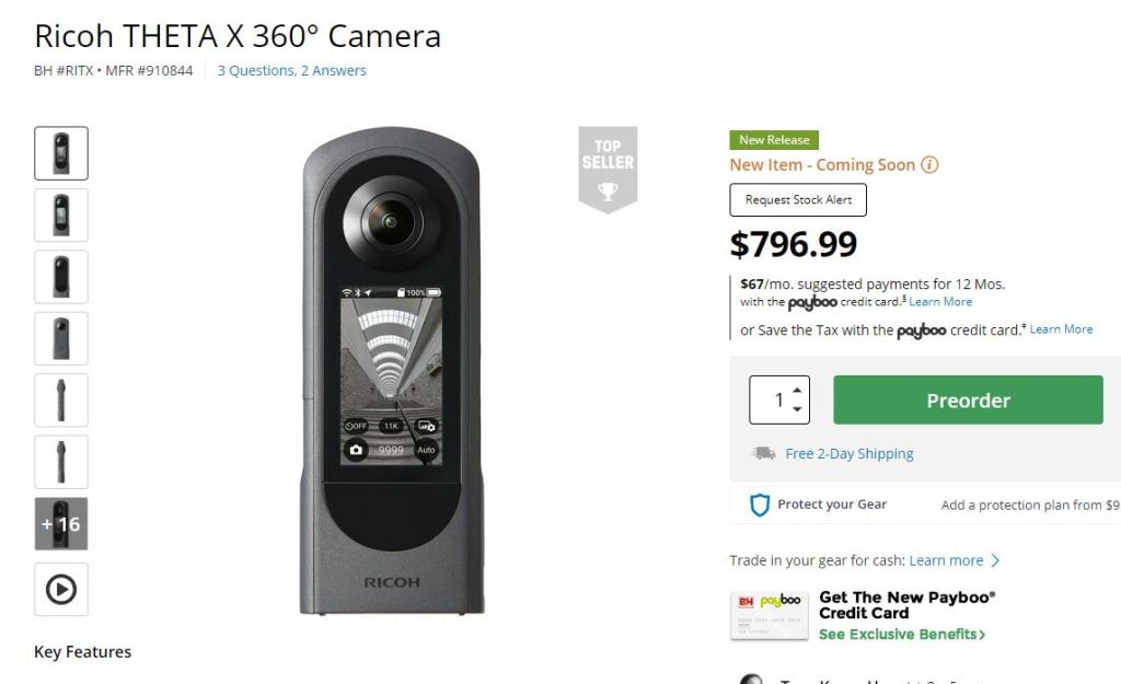Theta X preorder with discount