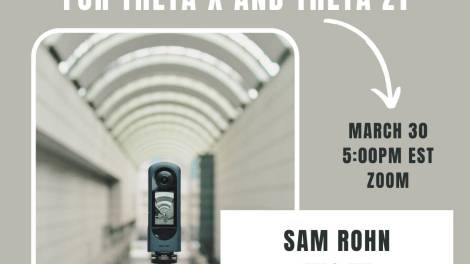 Ricoh Theta X photo editing workshop