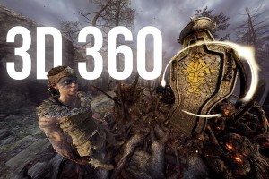 3D 360 video game photos